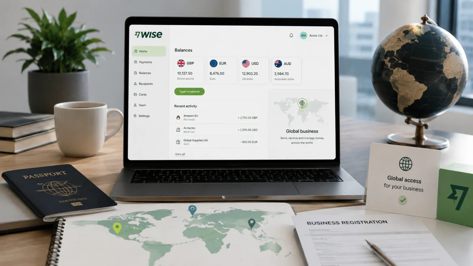 Open a Wise Business Account From a Country Wise Does Not Support